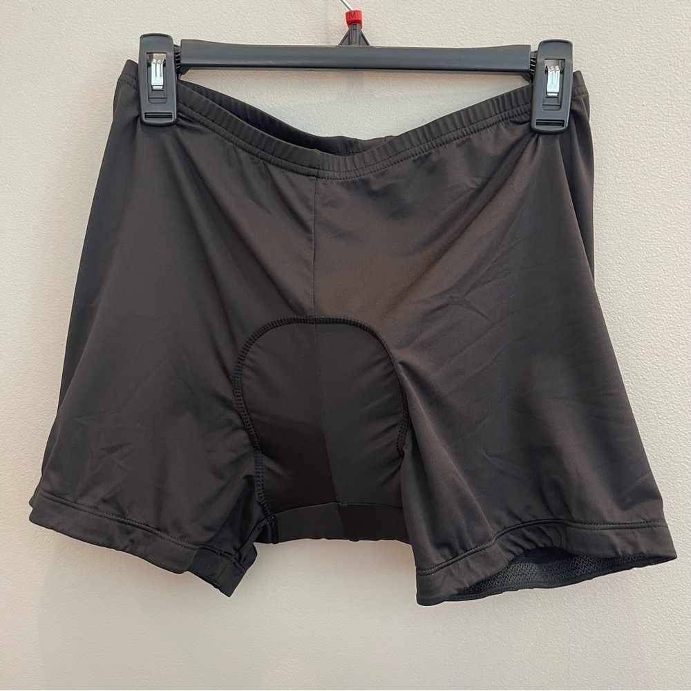 Baleaf Black Cycling Padded Shorts Mens Large Polyester Spandex
